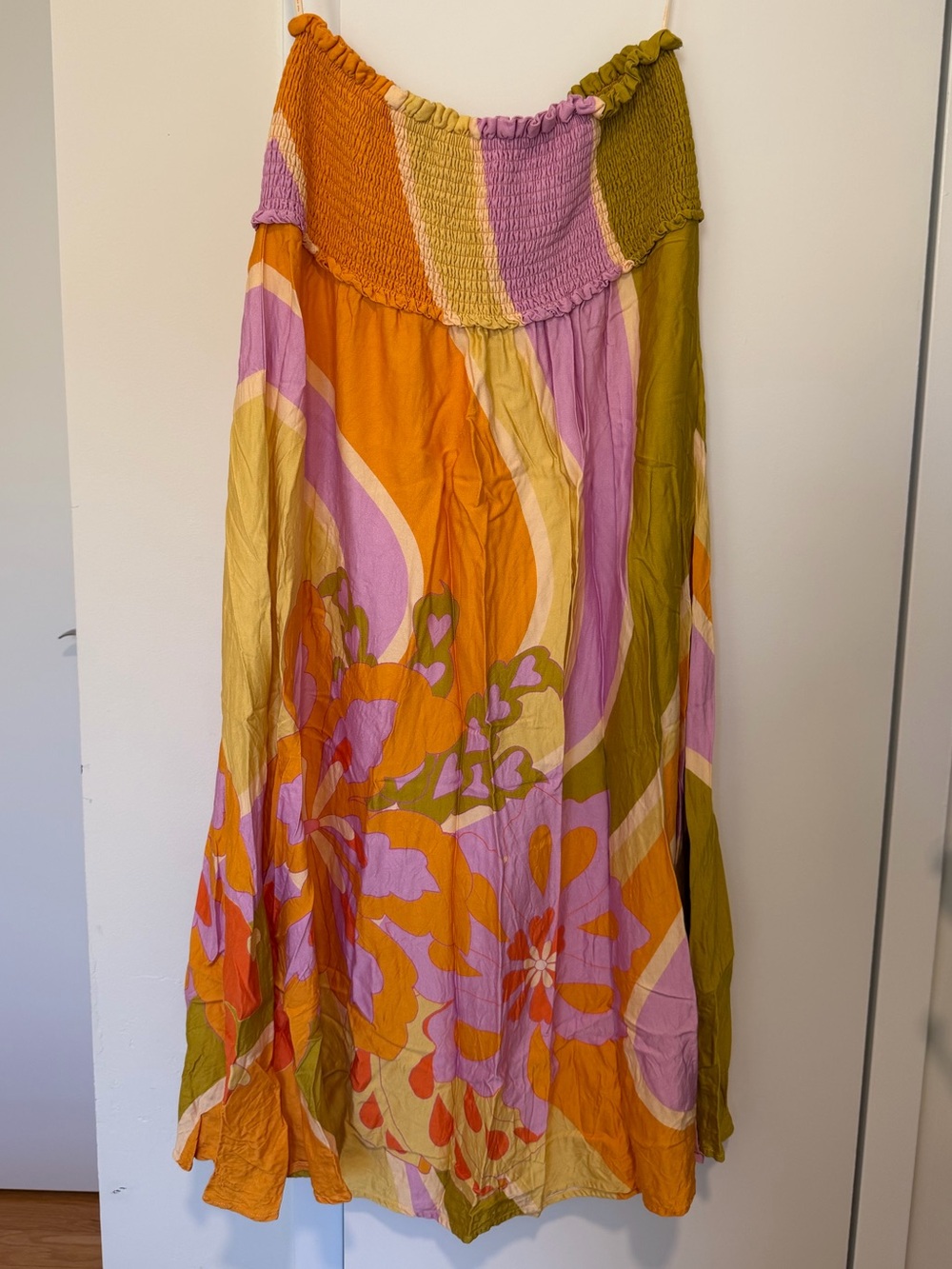 FARM Rio Floral Maxi Skirt